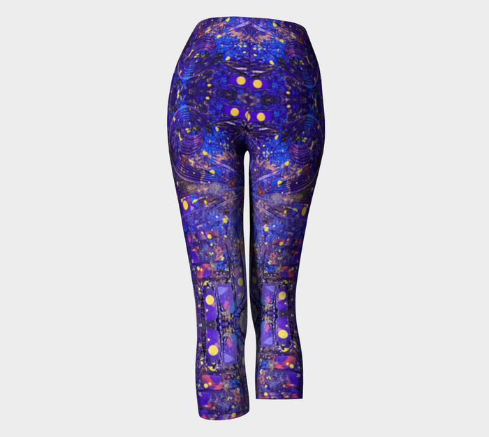 "Interstellar" Capris (Purple, Pink, Blue)