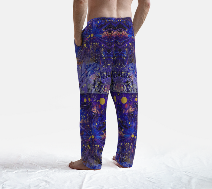 "Interstellar" Lounge Pants  (Purple, Blue, Pink)
