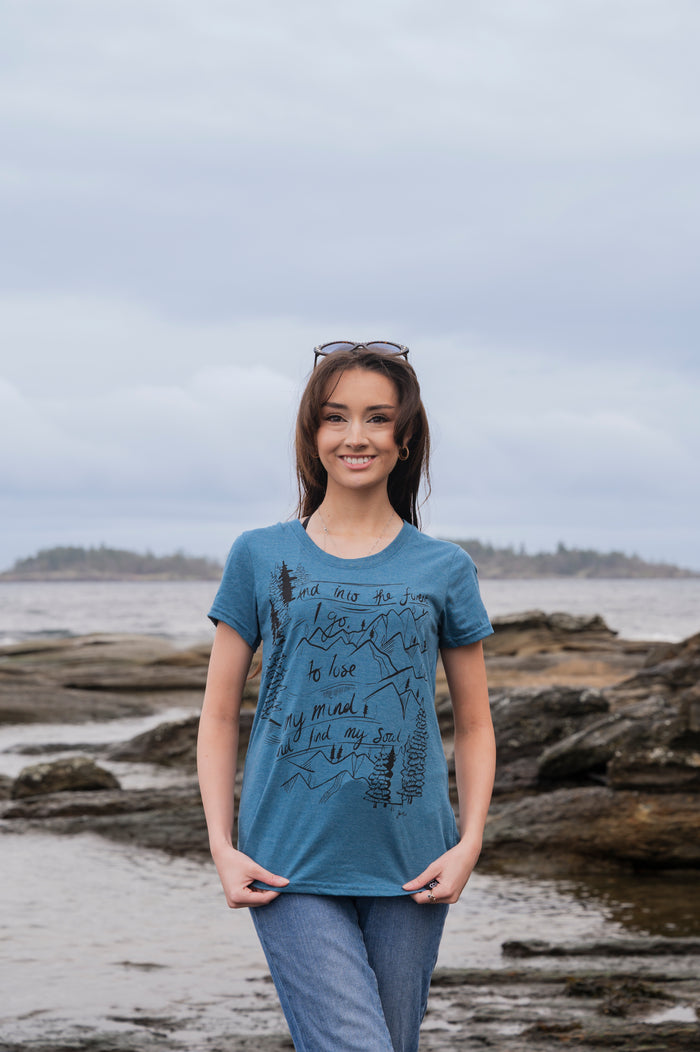 INTO THE FOREST - Womens Eco Tee