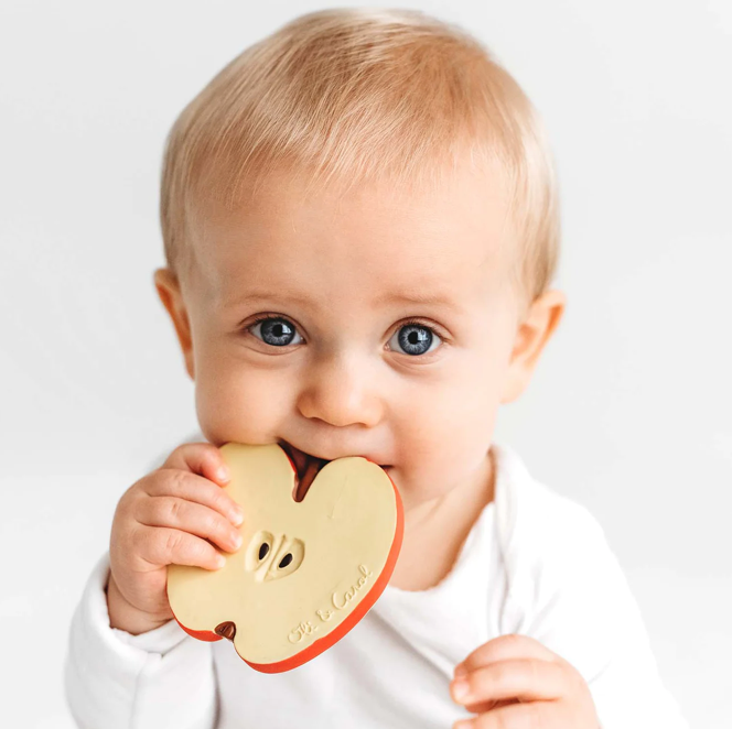 Jouet de dentition | Tranche de pomme