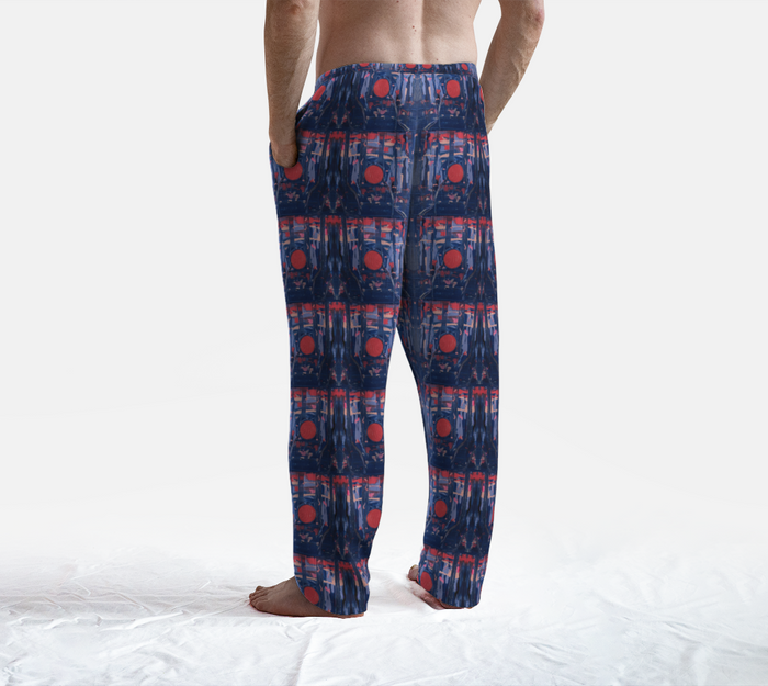 "Joy" Lounge Pants  (Blue, Pink)