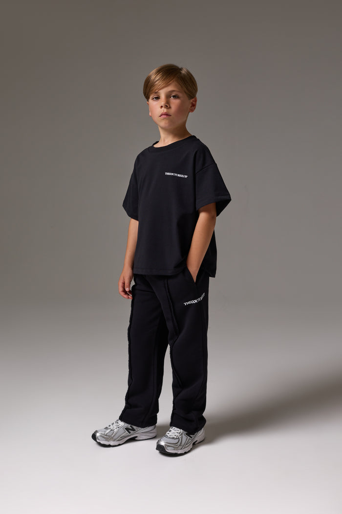 JUNIOR COPYRIGHT JOGGERS - BLACK