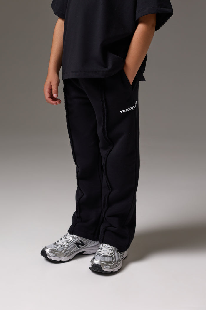 JUNIOR COPYRIGHT JOGGERS - BLACK