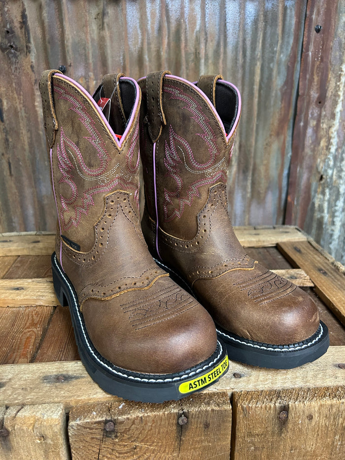Justin Wanette Steel Toe Work Boot