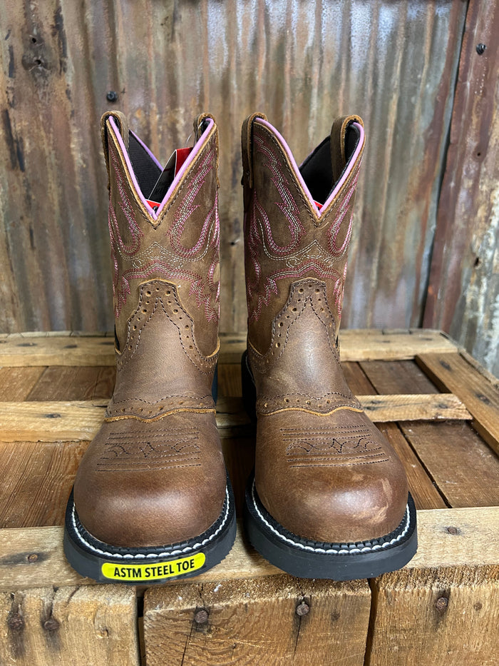 Justin Wanette Steel Toe Work Boot