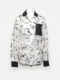 Karl Lagerfeld-sidenblus