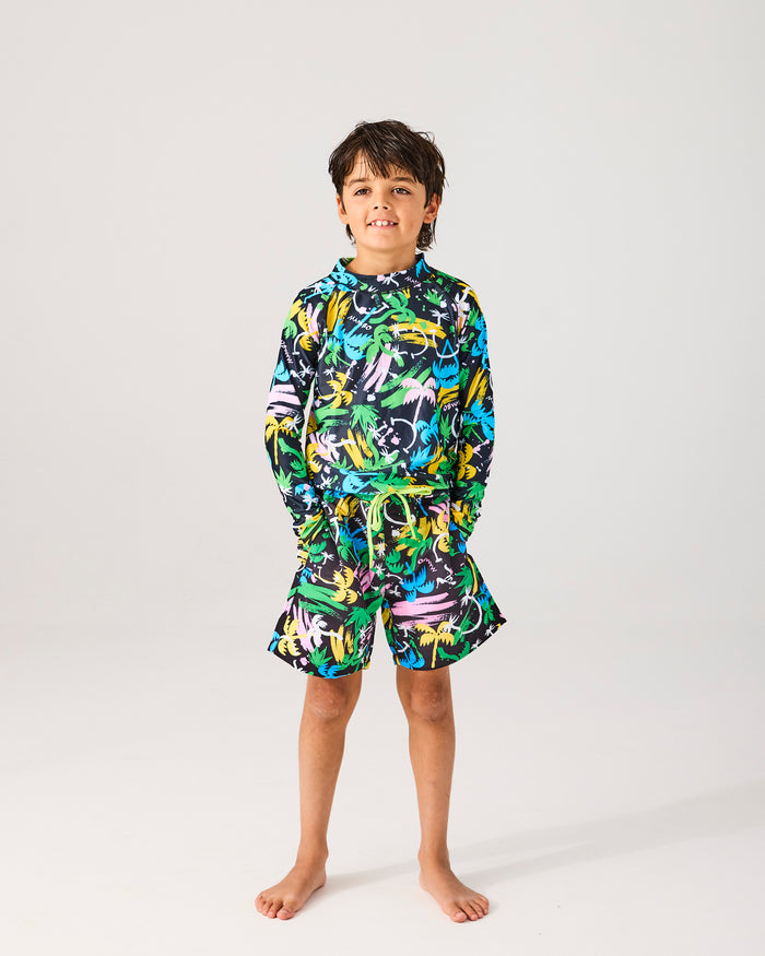 Kip&Co x Mambo Palm Surfer Boardies