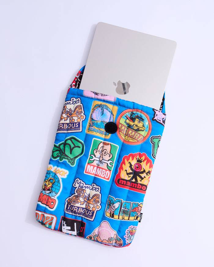 Kip&Co x Mambo Sticker Club Laptop Pouch