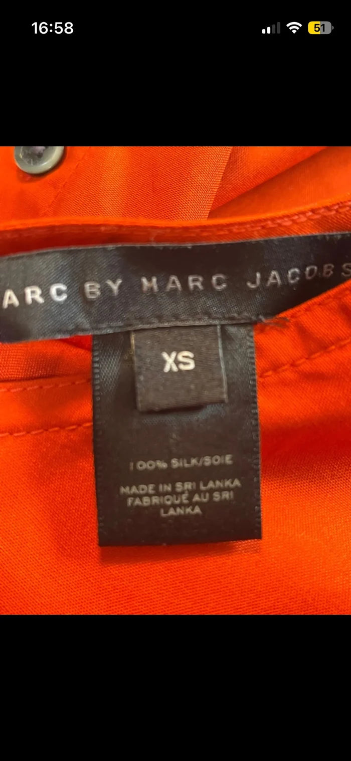 Marc Jacobs-sidenblus