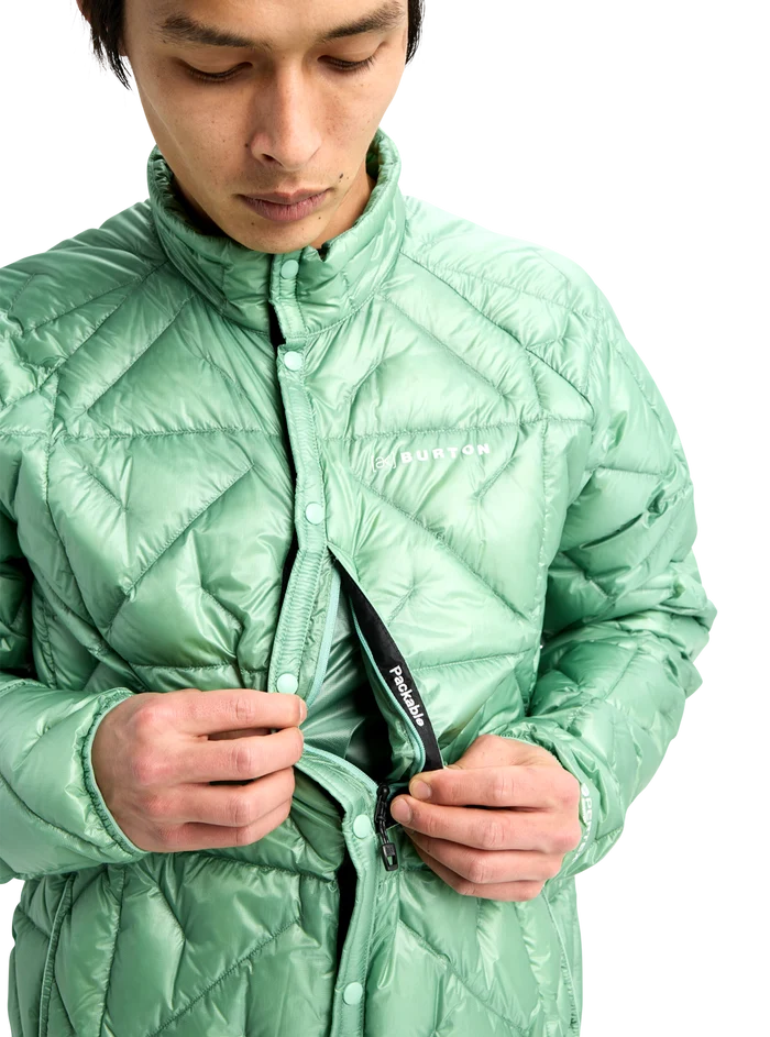 Product image of Men's Burton [ak] Baker Ultralight Down Jacket[Variant:Soft Sage]