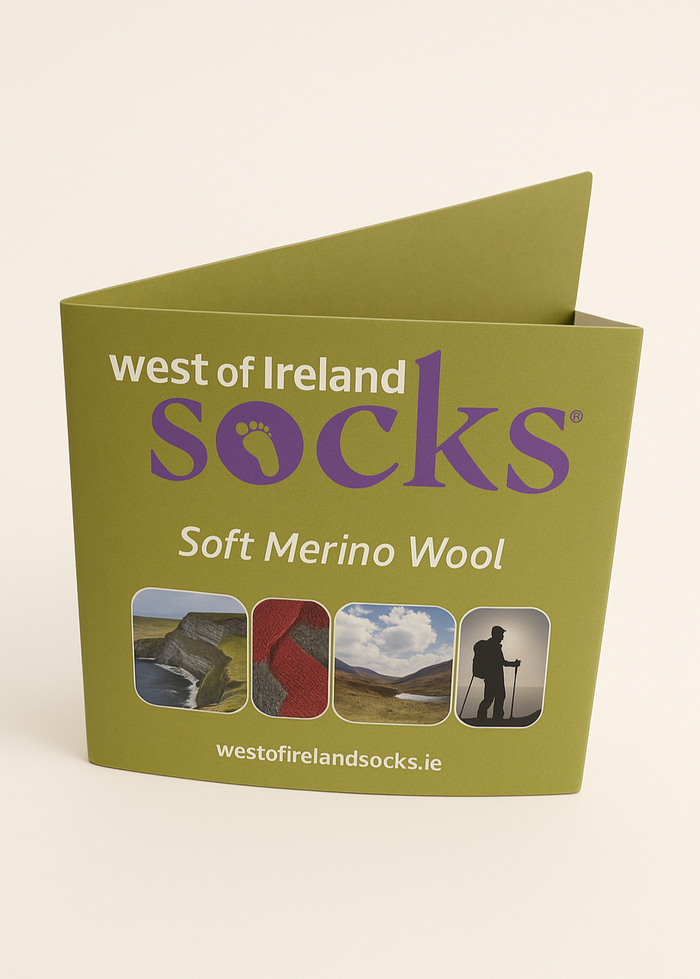 Men's Merino Wool Fair Isle Socks | Brown Royal Ecru