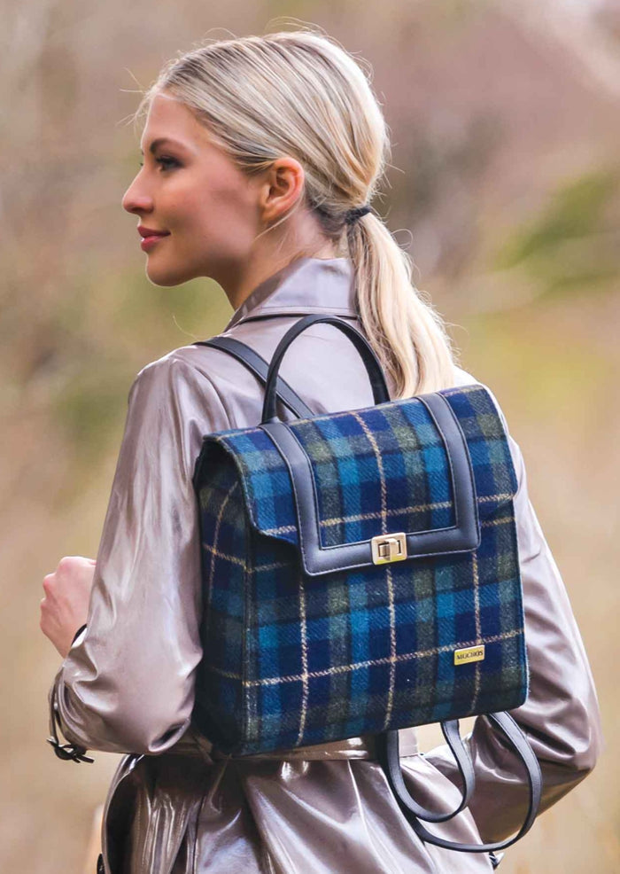 Mucros Check Backpack