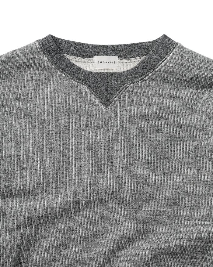 Multi-grain Crewneck Grey