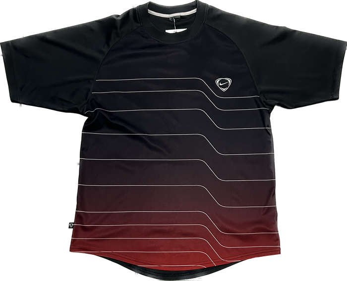 Nike 00's Retro Football Black and Red T-shirt