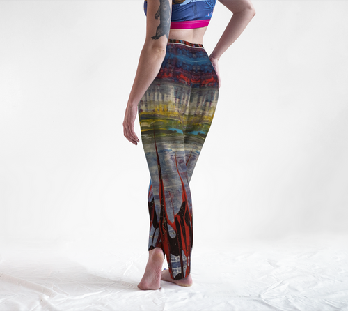 "Northern Reflections" Lounge Pants  (Blue, Pink, Purple)