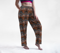 "Orange Geometric" Lounge Pants (Orange, Blue)