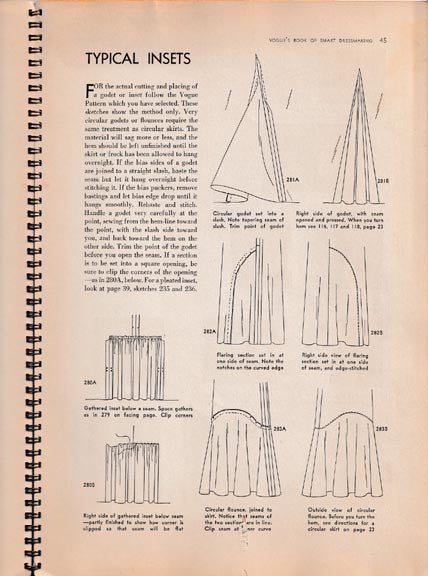 Original 1937 Vogue's Book of Smart Dressmaking