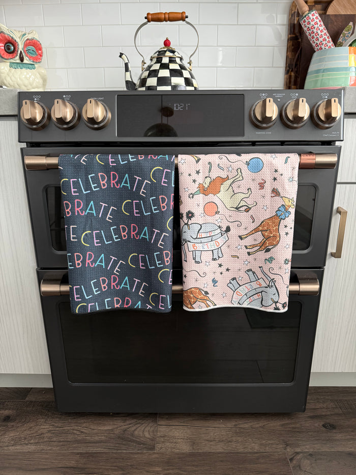 Party Animal: Double-Sided Hand Towel