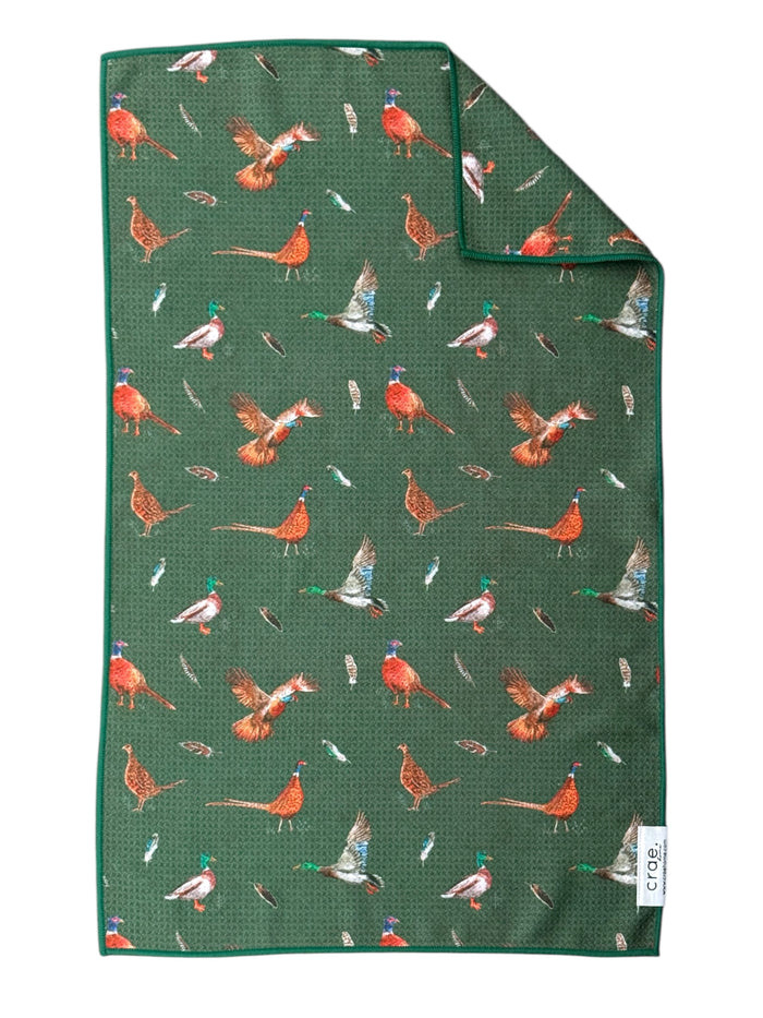Pheasant: Double-Sided Hand Towel