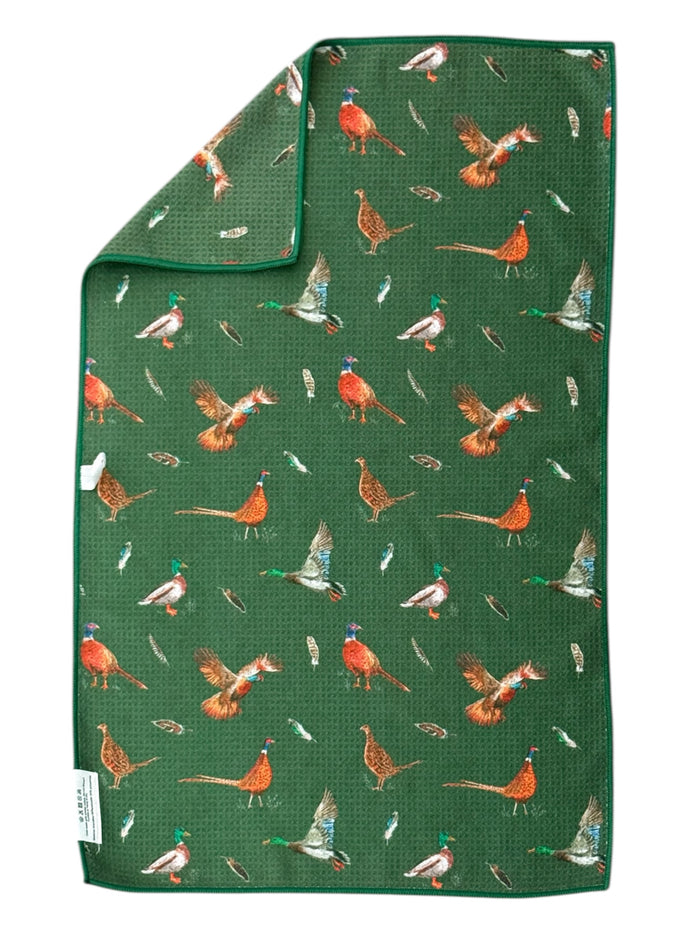 Pheasant: Double-Sided Hand Towel