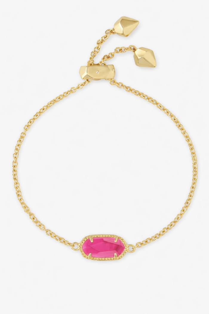 Pink Prism 14K Gold Statement Bracelet