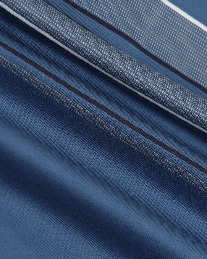 Polo Blue Topaz Stripe T-Shirt - Cetus
