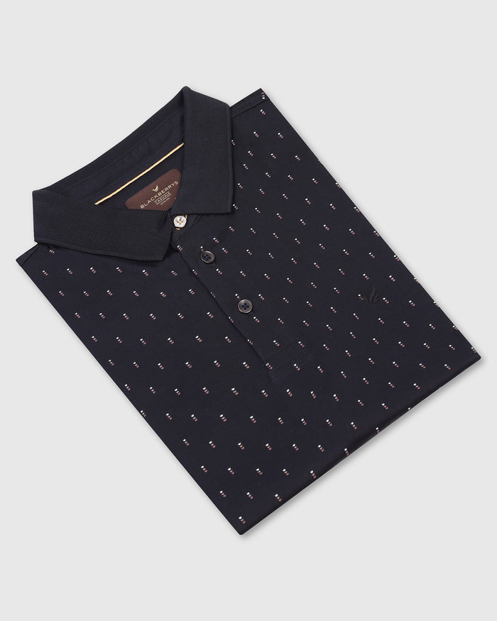 Polo Navy Printed T-Shirt - Hala