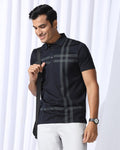 Polo Navy Printed T-Shirt - Saddy