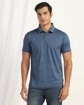 Polo Navy Printed T-Shirt - Trip