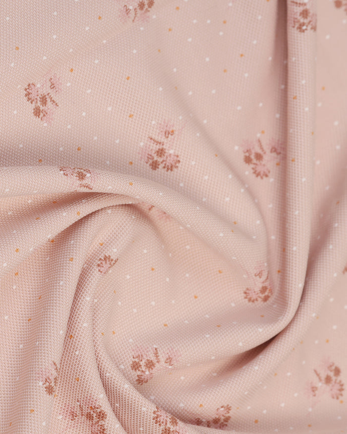 Polo Pink Printed T-Shirt - Sonic