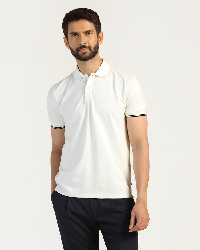 Polo White Printed T-Shirt - Eta
