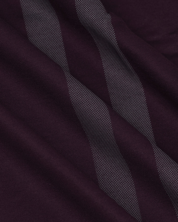 Polo Wine Printed T-Shirt - Saddy