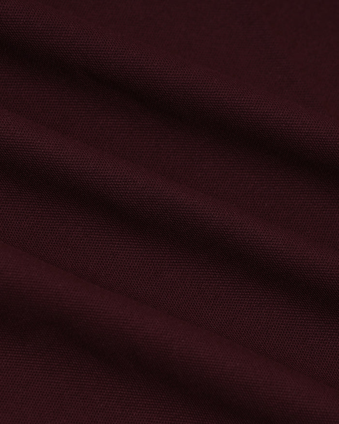 Polo Wine Solid T-Shirt - Taurus
