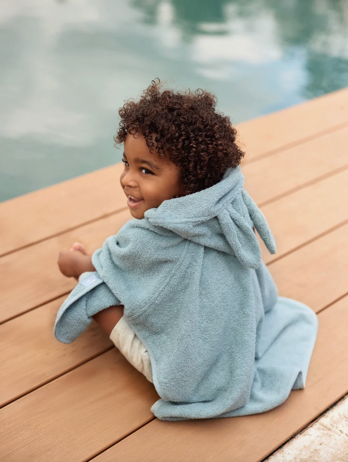 Poncho de bain | Sea green