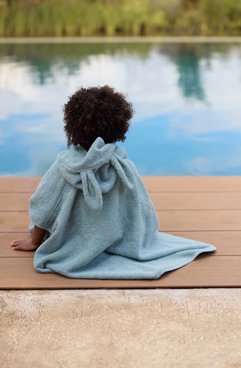 Poncho de bain | Sea green