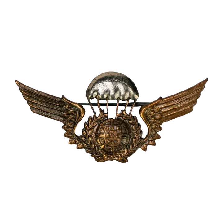 Portuguese Paratrooper Jump Wings Badge - Army & Outdoors - Flags, Badges & Insignia