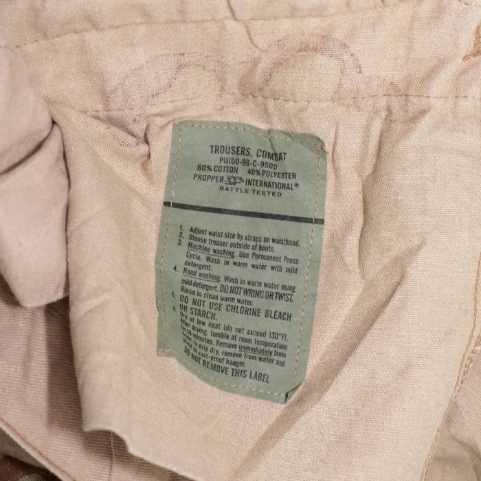 Propper 3 Colour Desert BDU Trousers - Large Regular - Army & Outdoors - Combat Trousers