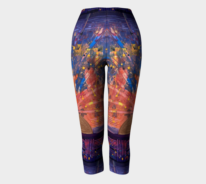 "Purple Dawn" Capris (Purple, Pink, Blue)