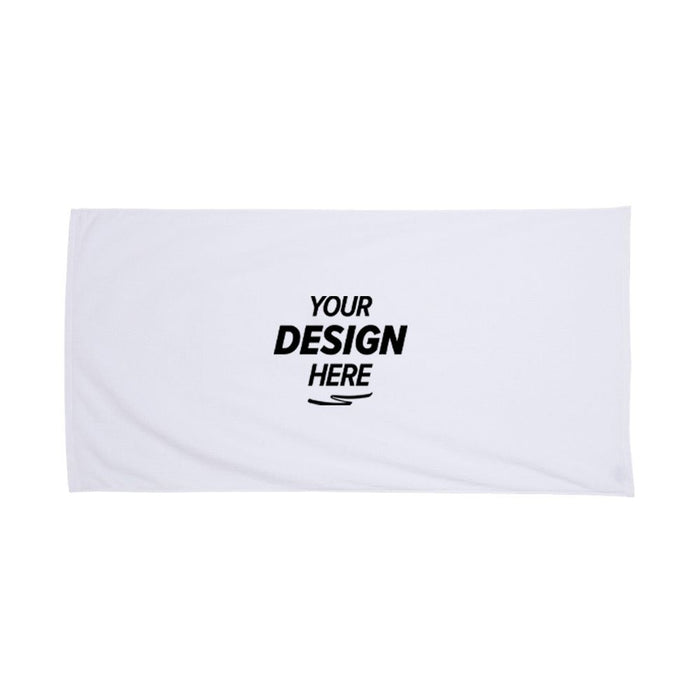 Q-Tees Velour Beach Towel