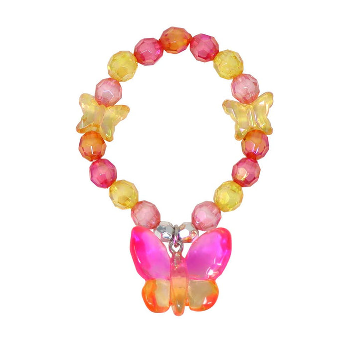 Rainbow Butterfly Bracelet