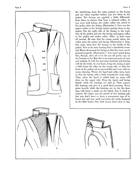 Reproduction of 1943 'The McCall Sewing Corps' Series of Lessons Booklets (Reproduction)