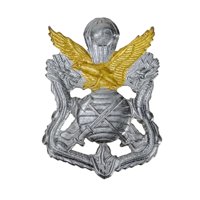 Republic of Korea (ROK) Army Special Warfare Command Beret Badge, Item 2 - Army & Outdoors - Flags, Badges & Insignia