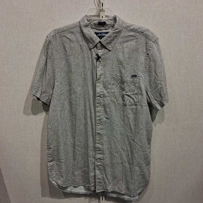 Resort Weave Friday Shirt w/ Geo Print