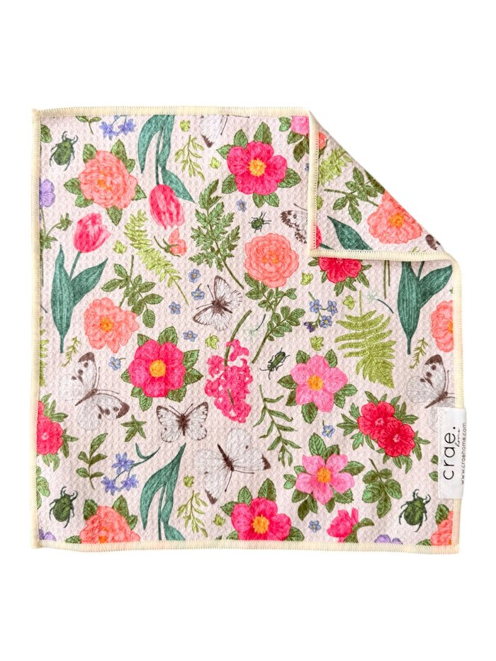 Secret Garden: Double-Sided Washcloth