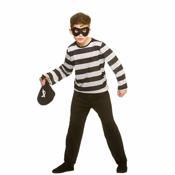 Sneaky Robber Childs Fancy Dress Costume Halloween Thief XL