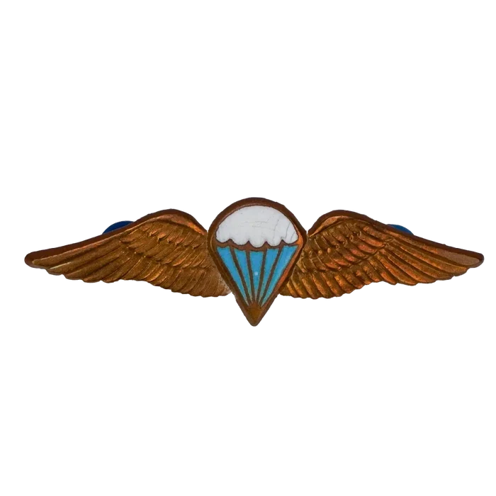South African Defence Force Basic Parachute Qualification Wing Badge, Item 2 - South African Army Surplus - Flags, Badges & Insignia