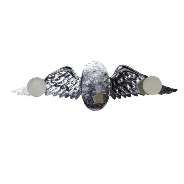 South African Defence Force Parachute Freefall Instructor Silver Badge - South African Army Surplus - Flags, Badges & Insignia