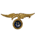 Spanish Parachute Jump Number Badge for 75 Jumps - Spanish Army Surplus - Flags, Badges & Insignia