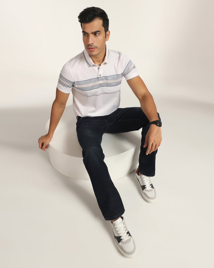 Super Clean Straight Comfort Duke Fit Indigo Jeans - Einar