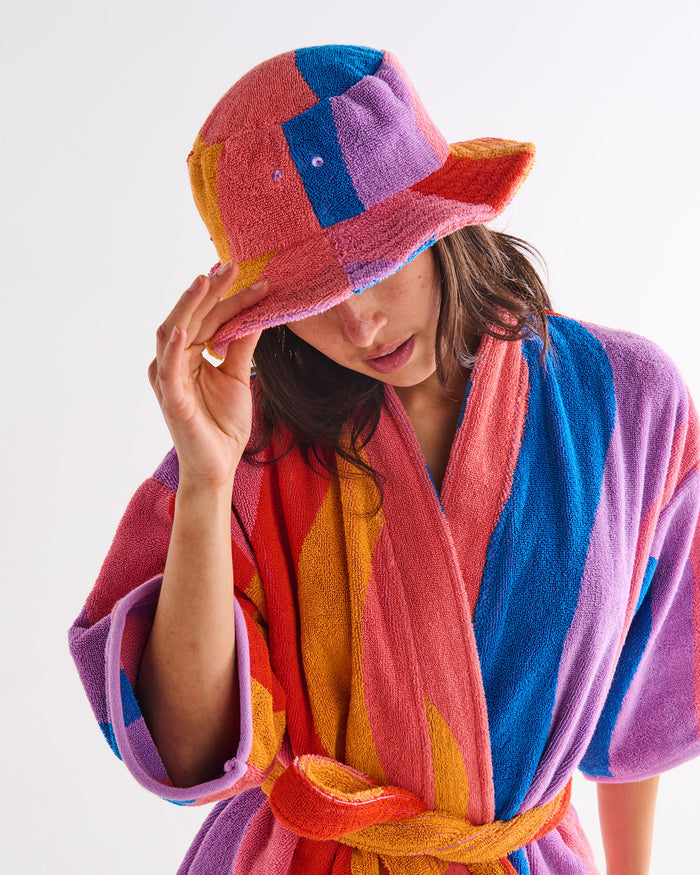 Surfs Up Terry Beach Hat